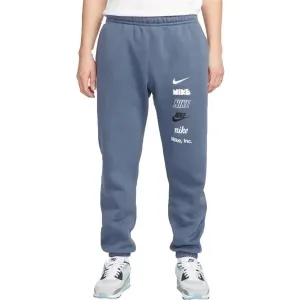 Nike CLUB+ BB CF PANT MLOGO Herren Trainingshose, blau, veľkosť S