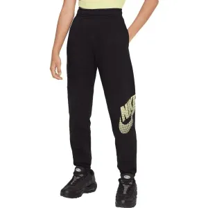 Nike NSW FLC OS PANT DNC Mädchen Trainingshose, schwarz, veľkosť S