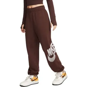 Nike NSW FLC OS PANT SB DNC Trainingshose für Damen, braun, größe #1166051