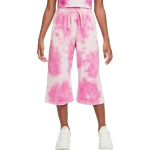 Nike NSW WASH PANT JSY Mädchen 7/8 Trainingshose, rosa, größe