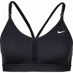 Nike DF INDY V-NECK BRA W Sport BH, schwarz, veľkosť XS