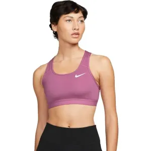 Nike SWOOSH BAND BRA NON PAD Sport BH, violett, veľkosť M
