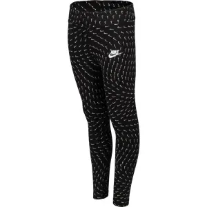 Nike NSW ESSNTL AOP LGGNG Mädchen Leggings, schwarz, größe #177805