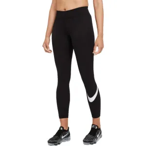 Nike SPORTSWEAR ESSENTIAL Damenleggings, schwarz, veľkosť M
