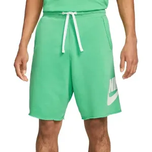 Nike CLUB ALUMNI HBR FT SHORT Herrenshorts, hellgrün, größe