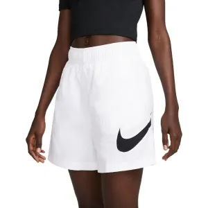 Nike NSW ESSNTL WVN HR SHORT HBR Damenshorts, weiß, größe