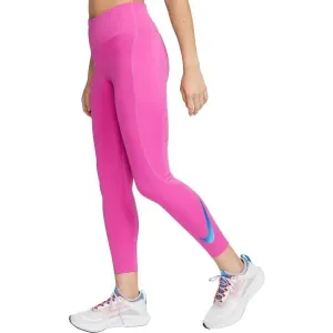 Nike NK DF FST SW HBR MR 7/8 TGHT Damenleggings, rosa, größe