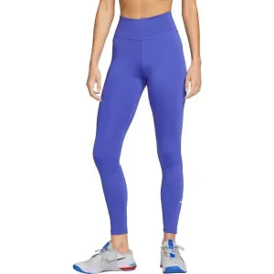 Nike ONE DF MR TGT W Damen Sportleggings, blau, größe