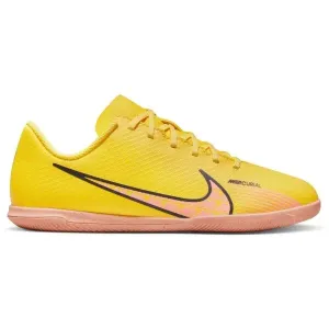Nike JR MERCURIAL VAPOR 15 CLUB IC Kinder Fußballschuhe, gelb, veľkosť 34