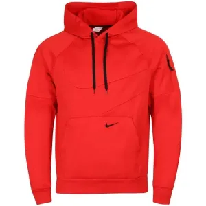 Nike NK TF HD PO SWOOSH Herren Sweatshirt, rot, größe