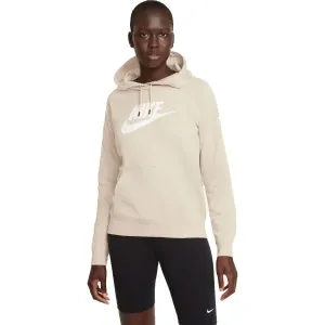 Nike NSW ESSNTL FLC GX HOODIE W Damen Sweatshirt, beige, größe #149530