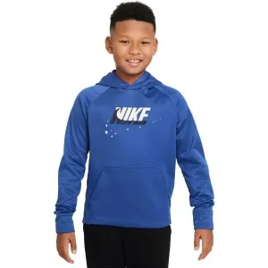 Nike TF PO HOODIE GFX 1 Jungen Sweatshirt, blau, größe