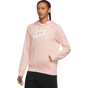 Nike WOMENS FLEECE PULLOVER HOODIE Damen Sweatshirt, rosa, größe