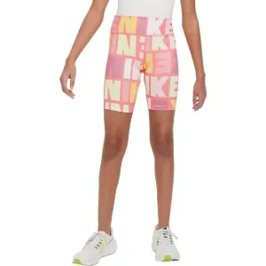 Nike DF ONE BKE SHRT LOGO PRNT Elastische Mädchenshorts, farbmix, größe #1255513