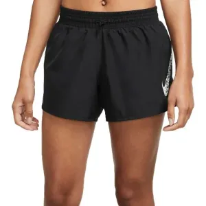 Nike W NK DF SWOOSH RUN SHORT Damen Laufshorts, schwarz, veľkosť L