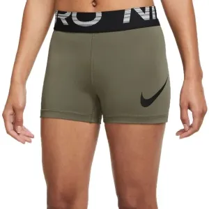 Nike W NP DF GRX SHORT 3 Damen Laufshorts, khaki, größe