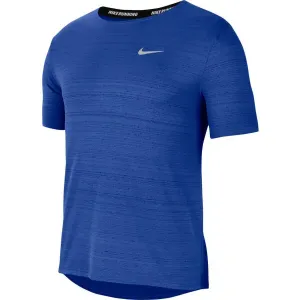 Nike DRI-FIT MILER Herren Laufshirt, blau, größe #185231