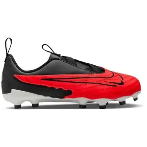 Nike JR PHANTOM GX ACADEMY FG/MG Kinder Fußballschuhe, rot, veľkosť 35