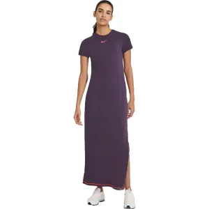 Nike NSW ICN CLSH MAXI DRESS W Kleid, dunkelblau, größe