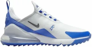 Nike Air Max 270 G Golf Shoes White/Black/Racer Blue/Pure Platinum 44