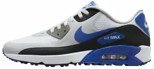 Nike Air Max 90 G Mens Golf Shoes White/Black/Photon Dust/Game Royal 47,5