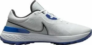 Nike Infinity Pro 2 Mens Golf Shoes White/Wolf Grey/Game Royal/Black 42