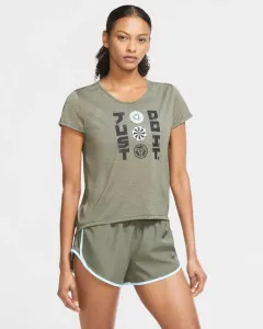 Nike Icon Clash Run T-Shirt Grün #976558