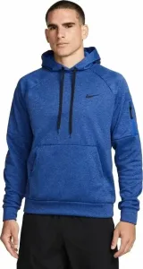 Nike Therma-FIT Hooded Mens Pullover Blue Void/ Game Royal/Heather/Black M Trainingspullover