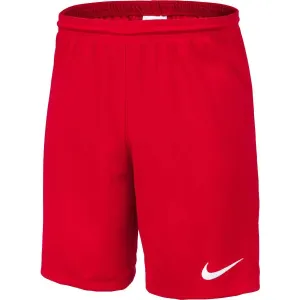 Nike DRI-FIT PARK 3 Herrenshorts, rot, größe