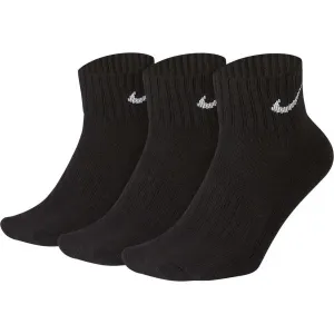 Nike 3PPK VALUE COTTON QUARTER (S,M Socken, schwarz, größe #148949