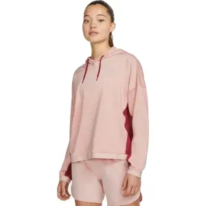 Nike TF PACER HOODIE W Sport Sweatshirt für Damen, lachsfarben, größe #173134