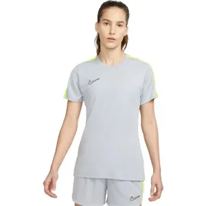 Nike DF ACD23 TOP SS BRANDED Damen Sportshirt, grau, größe #1489177