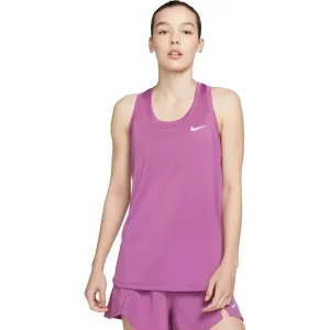 Nike DF LEG RACEBACK TANK W Damen Sporttop, violett, veľkosť M