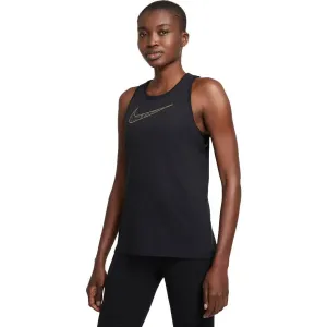 Nike DF TANK NK ONE Damen Trainingstop, schwarz, veľkosť L