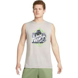 Nike DF VINTAGE MUSCLE GFX Herren Tank Top, grau, größe #1331040