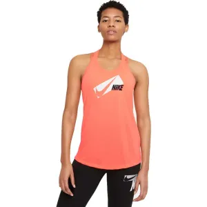 Nike DRI-FIT ELASTIKA Damen Tank Top, orange, größe M