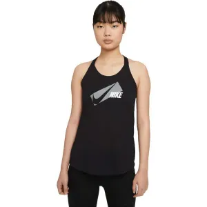 Nike DRI-FIT ELASTIKA Damen Tank Top, schwarz, größe