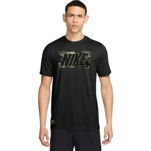 Nike DRI-FIT Herrenshirt, schwarz, größe