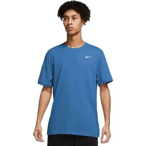 Nike DRY TEE DFC CREW SOLID M Herren Trainingsshirt, blau, größe #1563824