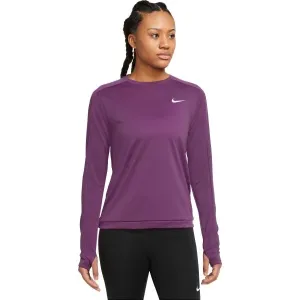 Nike NK DF PACER CREW Damen Sportshirt, violett, größe
