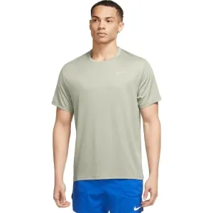 Nike NK DF UV MILER SS Herren Trainingsshirt, beige, größe