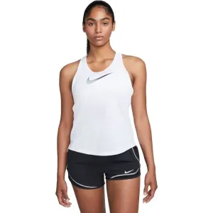 Nike NK ONE DF SWSH HBR TANK Damen Trainingstop, weiß, größe #1183962