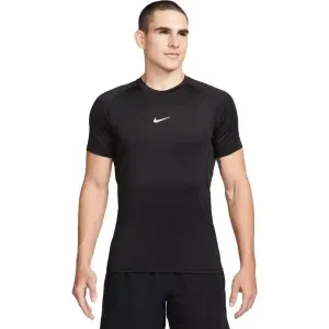 Nike NP DF SLIM TOP SS Herrenshirt, schwarz, größe