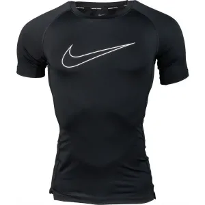Nike NP DF TIGHT TOP SS M Herren Trainingsshirt, schwarz, größe #1136647