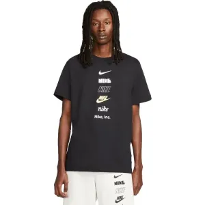 Nike NSW TEE CLUB+ HDY PK4 Herrenshirt, schwarz, größe