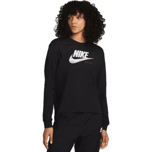 Nike NSW TEE OC 1 LS BOXY Langärmliges Damenshirt, schwarz, größe #1139752