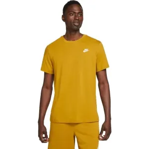 Nike SPORTSWEAR CLUB Herrenshirt, gelb, größe