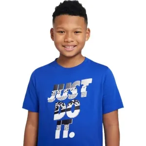 Nike U NSW TEE CORE BRANDMARK 1 Jungenshirt, blau, größe S