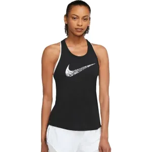 Nike W NK SWOOSH RUN TANK Damen Trainingstop, schwarz, größe #169250
