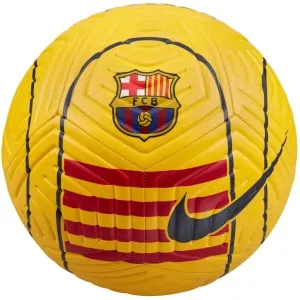 Nike FC BARCELONA STRIKE Fußball, gelb, veľkosť 5